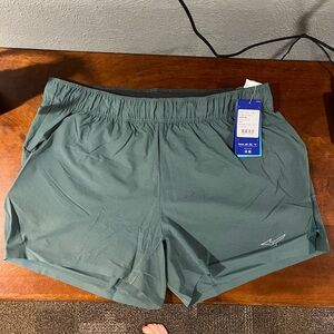 Mizuno Gray Performance Shorts